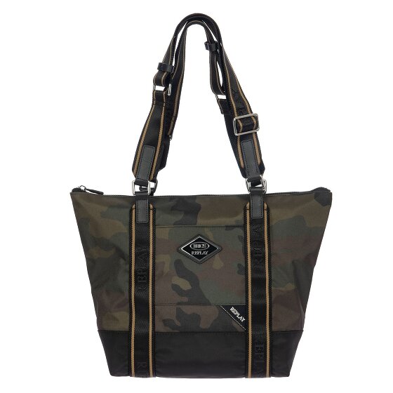 Bric's Replay Camouflage Shopper Tasche 26 cm