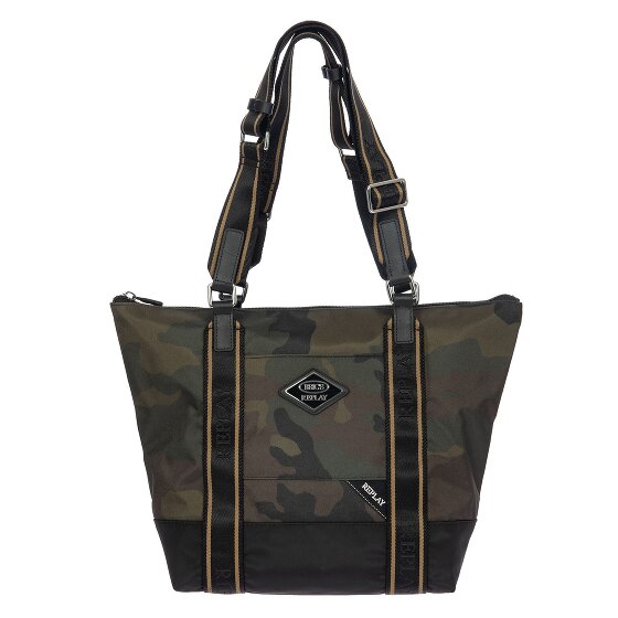 Bric's Replay Camouflage Shopper Tasche 26 cm