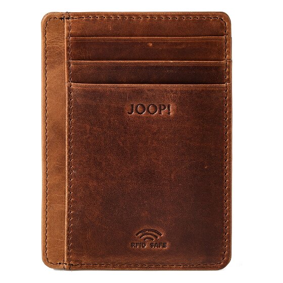 Joop! cerratano Kreditkartenetui RFID Schutz Leder 8 cm