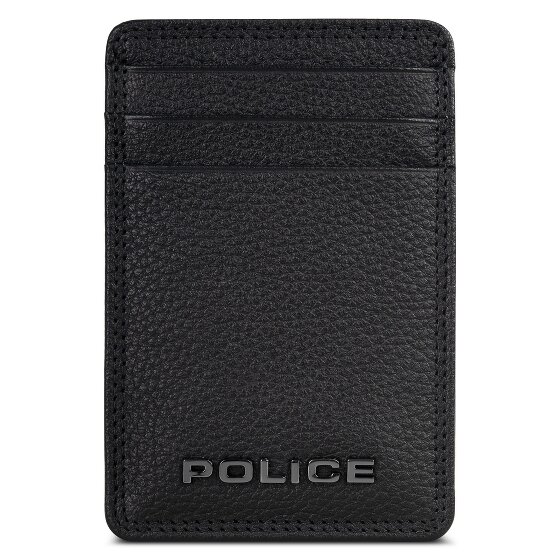 Police Kreditkartenetui RFID Schutz Leder 7 cm