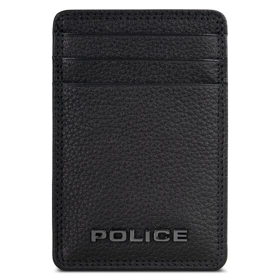 Police Kreditkartenetui RFID Schutz Leder 7 cm