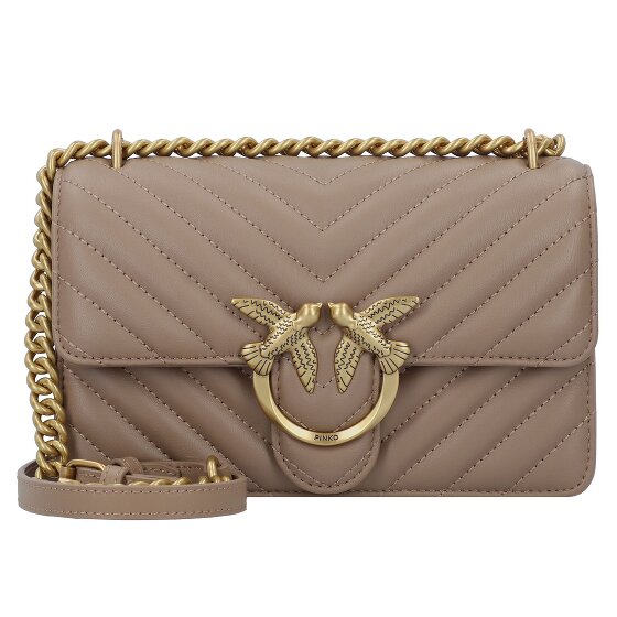 PINKO Love One Umhängetasche Leder 21 cm