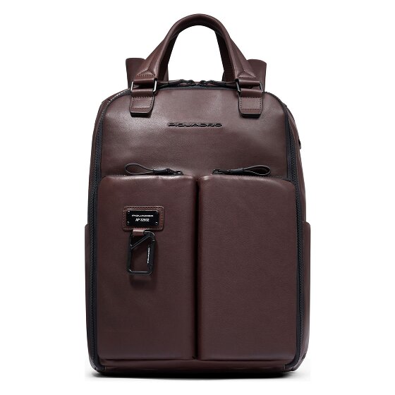 Piquadro Harper Reiserucksack Leder 42 cm Laptopfach