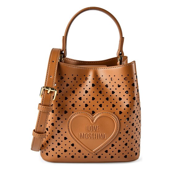 Love Moschino Basket Laminated Schultertasche 22 cm