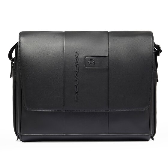 Piquadro Urban Messenger RFID Schutz Leder 35 cm Laptopfach