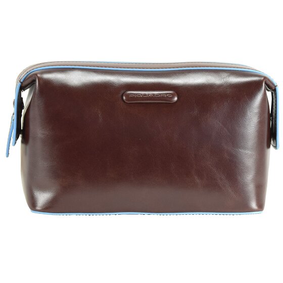Piquadro Blue Square Kulturbeutel Leder 23 cm