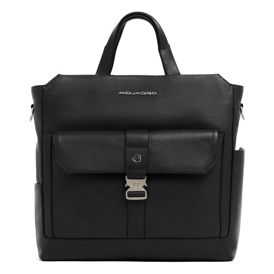 Piquadro Tebe Handtasche Leder 36 cm Laptopfach