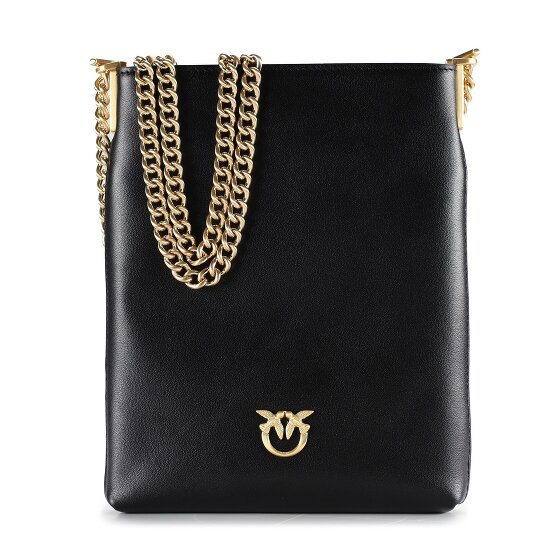 PINKO Flat Mini Bag Umhängetasche Leder 17 cm