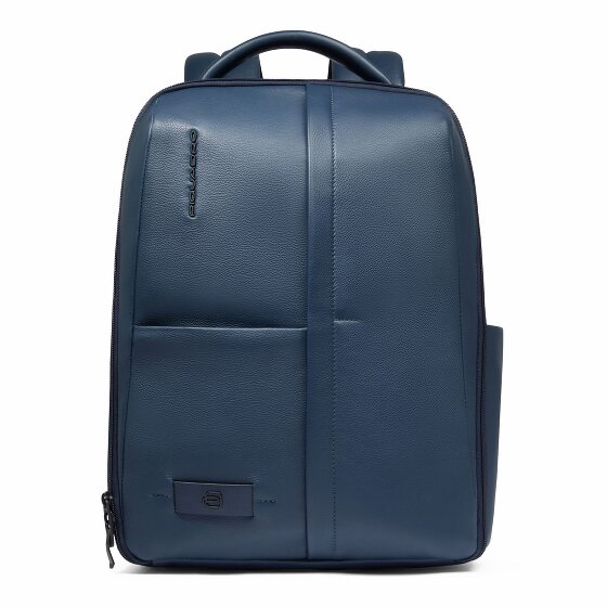 Piquadro Russel Daypack RFID Schutz Leder 41 cm Laptopfach