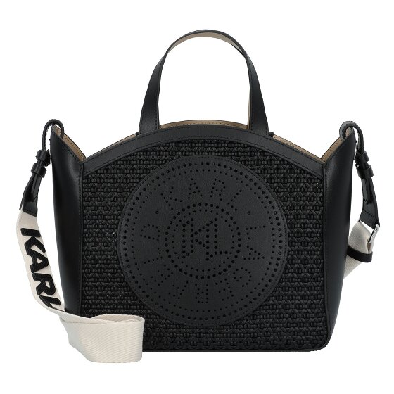 Karl Lagerfeld Karl Lagerfeld Essentials Handtasche Leder 25 cm
