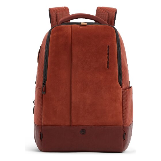 Piquadro Sync Daypack RFID Schutz Leder 47 cm Laptopfach