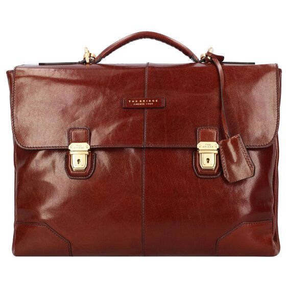 The Bridge Vespucci Aktentasche Leder 40 cm Laptopfach