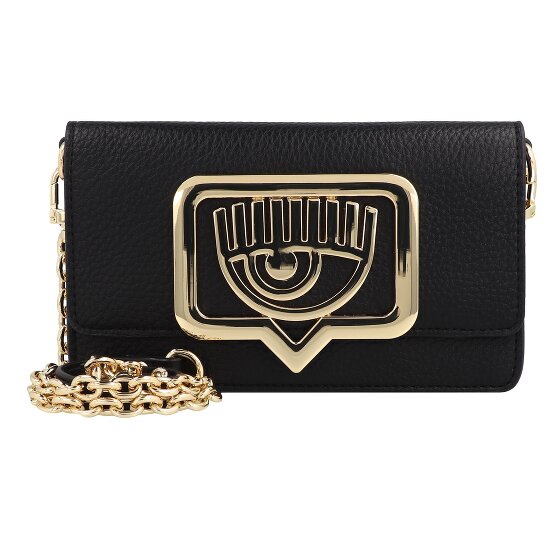 Chiara Ferragni Eyelike buckle Clutch Geldbörse 19.5 cm