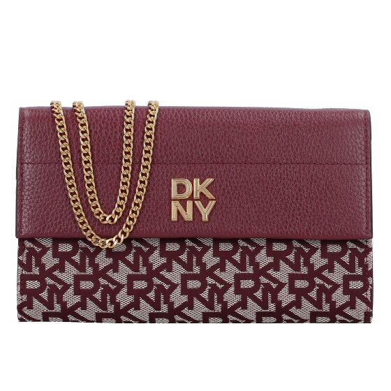 DKNY Rosa Clutch Geldbörse Leder 20 cm