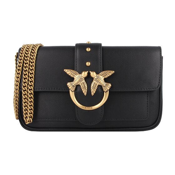 PINKO Love One One Umhängetasche Leder 19.5 cm