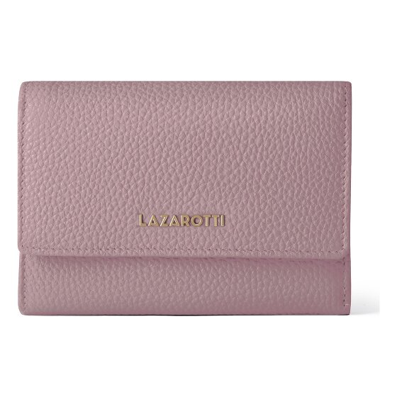 Lazarotti Bologna Leather XL Geldbörse mit Zip-Around Fach Leder 14 cm
