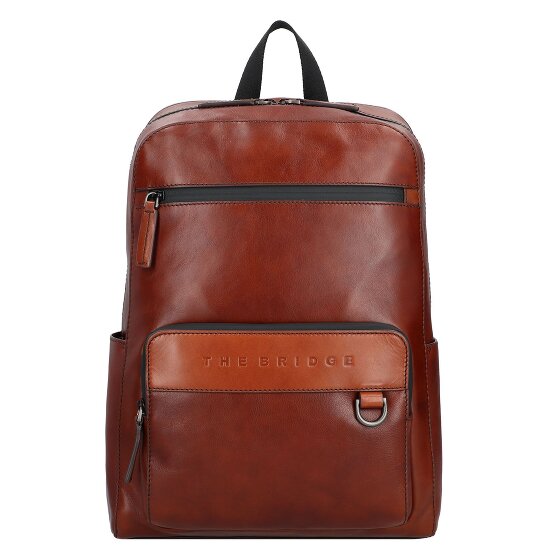The Bridge Damiano Business-Rucksack Leder 39 cm Laptopfach The Bridge Damiano Business-Rucksack Leder 39 cm Laptopfach