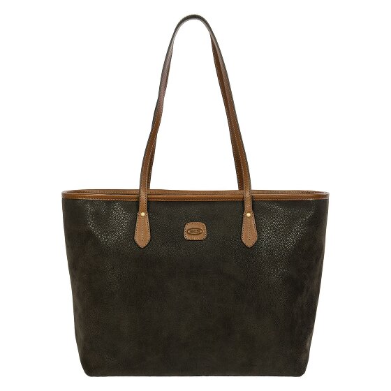 Bric's Volterra Life Shopper Tasche Leder 35 cm
