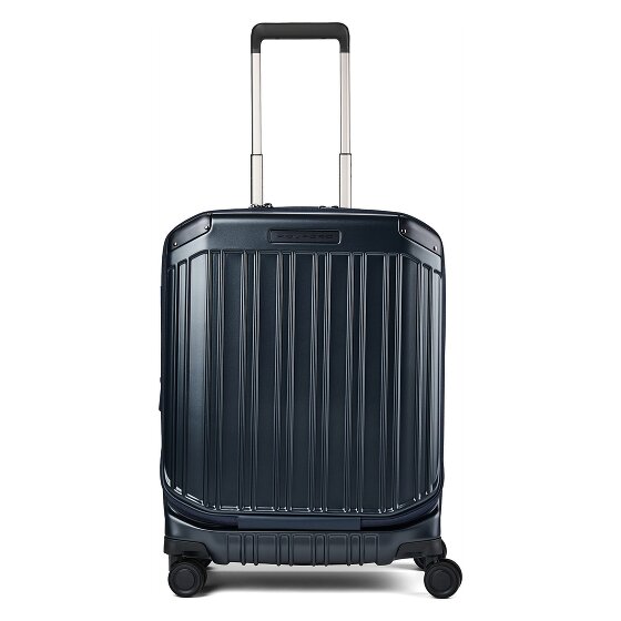 Piquadro PQ-Light 4 Rollen Kabinentrolley S 56 cm Laptopfach mit Dehnfalte