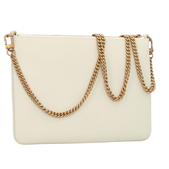 PINKO Flat Clutch Tasche Leder 24 cm