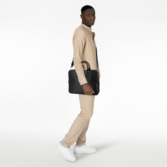 Boss Luminary Aktentasche Leder 38 cm Laptopfach