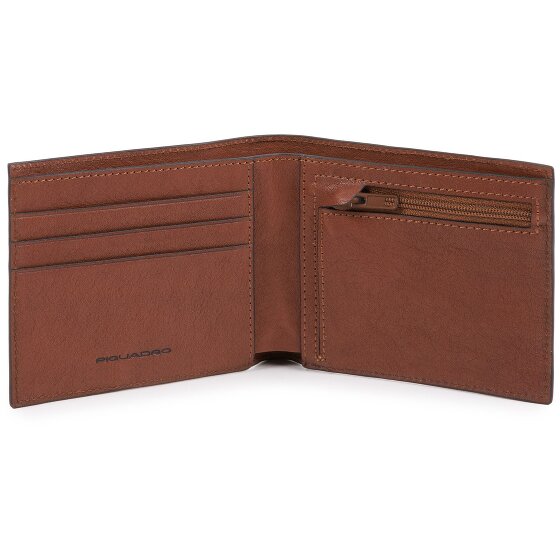 Piquadro Black Square Geldbörse Leder 11 cm