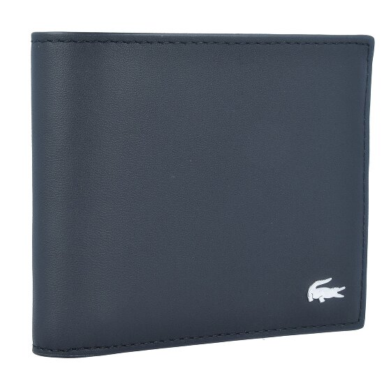 Lacoste Billfold Coin Box Geldbörse Leder 11,5 cm