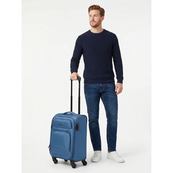 Smartbox Edition 04 4 Rollen Kabinentrolley 55 cm mit Dehnfalte