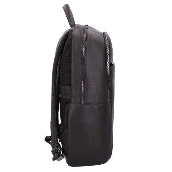 Piquadro Black Square Rucksäcke Leder 44 cm Laptopfach