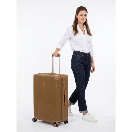 Bric's Life 4 Rollen Trolley L 78 cm mit Dehnfalte