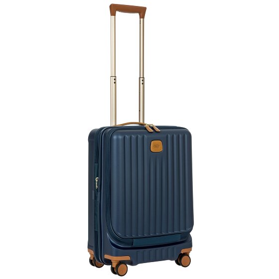 Bric's Capri 4 Rollen Kabinentrolley 55 cm Laptopfach mit Dehnfalte