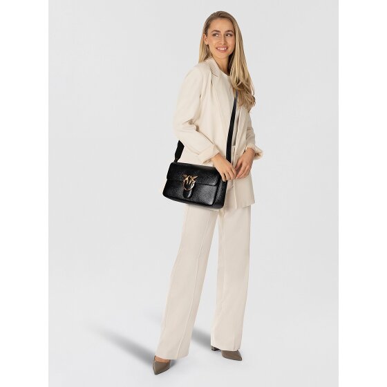 PINKO Love One Schultertasche Leder 27 cm