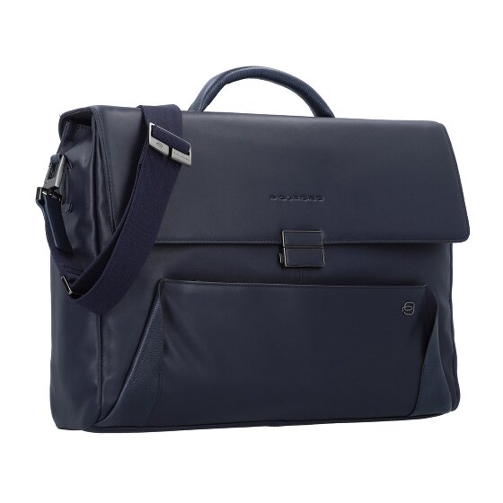 Piquadro Aktentasche Leder 42 cm Laptopfach