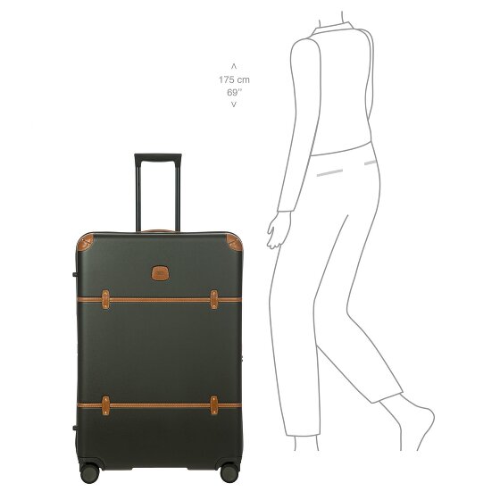 Bric's Bellagio 4 Rollen Trolley 82 cm mit Dehnfalte Bric's Bellagio 4 Rollen Trolley 82 cm mit Dehnfalte