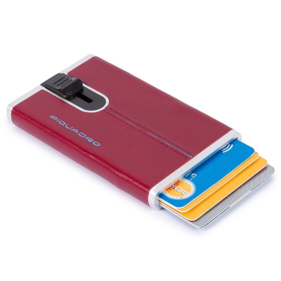Piquadro Blue Square Kreditkartenetui RFID Leder 6 cm