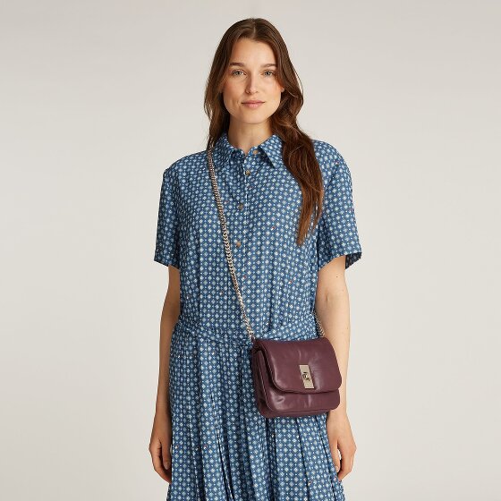 Tommy Hilfiger Soft Leather Mini Bag Umhängetasche Leder 18 cm