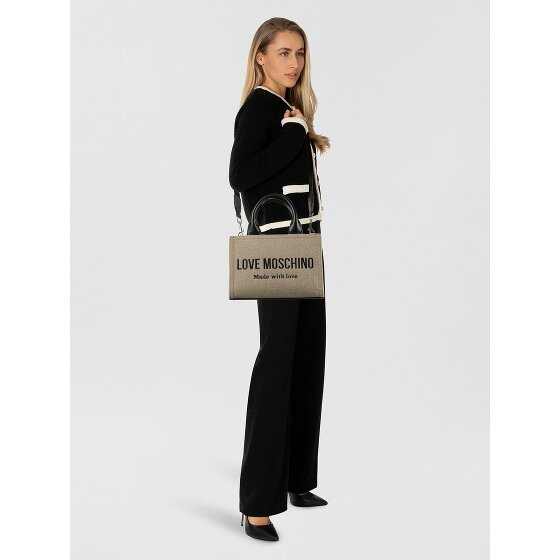 Love Moschino Cargo Canvas Handtasche 26 cm