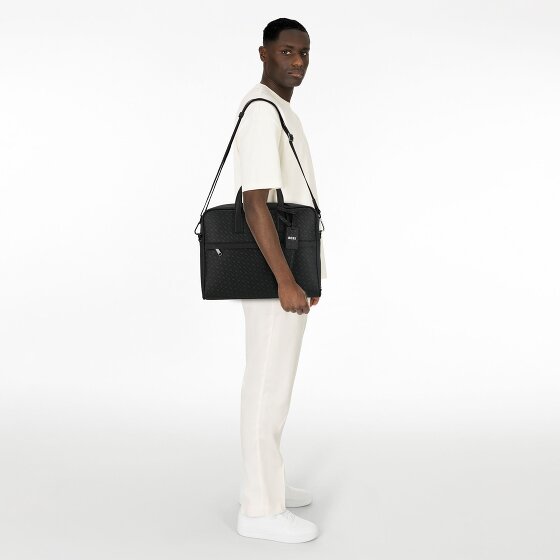Boss Zair Aktentasche Leder 38 cm Laptopfach