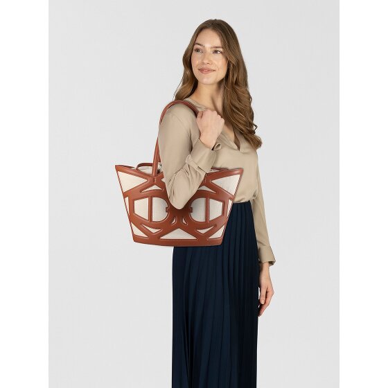 AIGNER Azzu Shopper Tasche Leder 47 cm