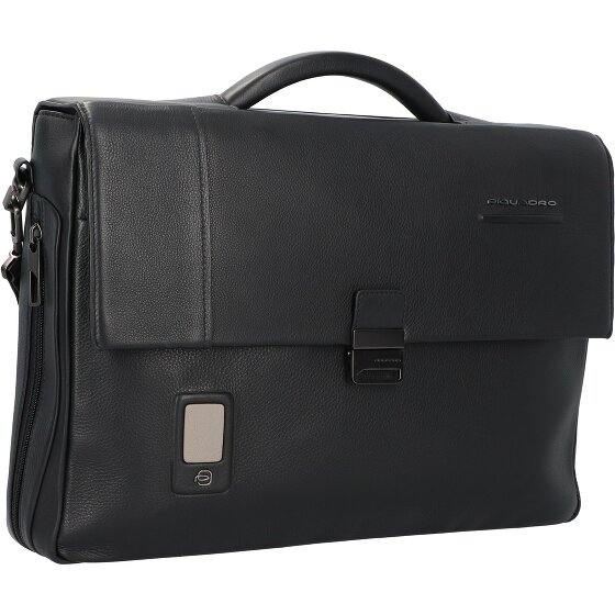 Piquadro Akron Aktentasche Leder 42 cm Laptopfach
