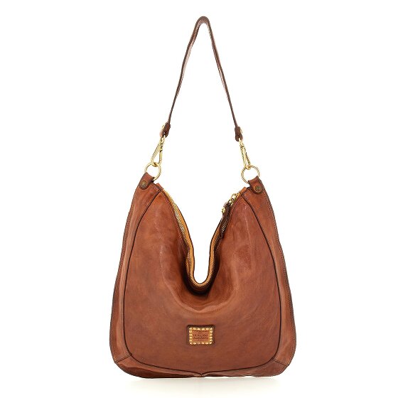 Campomaggi Mogano Schultertasche Leder 44 cm