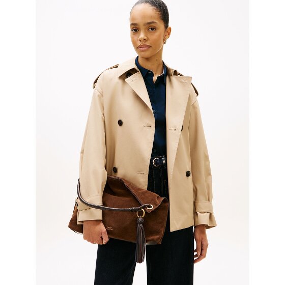 Tommy Hilfiger TH Statement Leather Schultertasche Leder 42 cm