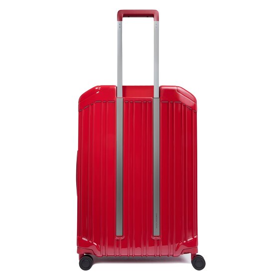 Piquadro PQ-Light 4 Rollen Trolley 69 cm mit Dehnfalte
