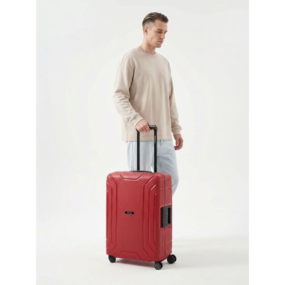 Redolz Essentials 15 4-Rollen Trolley 65 cm mit Dreipunkt-Verschluss