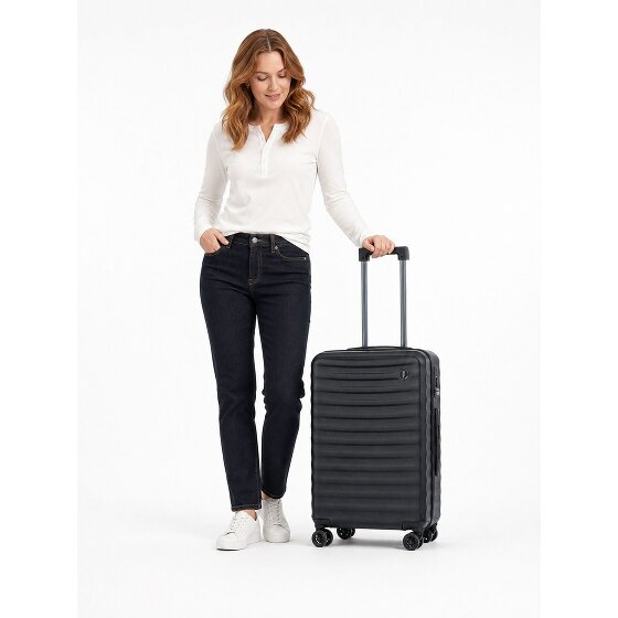 Bric's Nausicaa 4 Rollen Trolley M 69.5 cm mit Dehnfalte