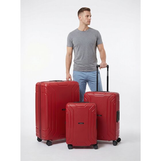 Redolz Essentials 15 4-Rollen Kofferset 3-tlg. mit Dreipunkt-Verschluss