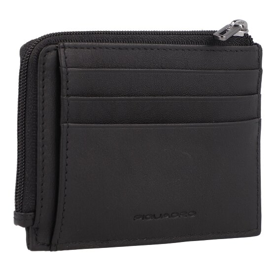 Piquadro Akron Kreditkartenetui RFID Schutz Leder 11.5 cm
