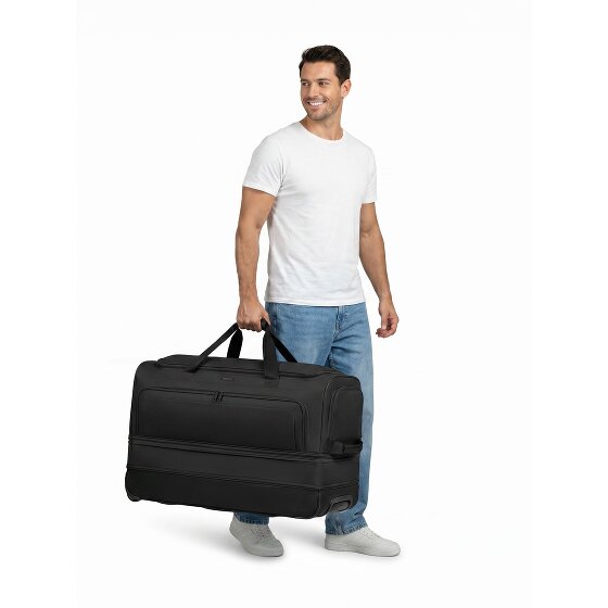 Redolz Duffle Essentials 2-Rollen Reisetasche 80 cm  XL mit Dehnfalte Sondergröße