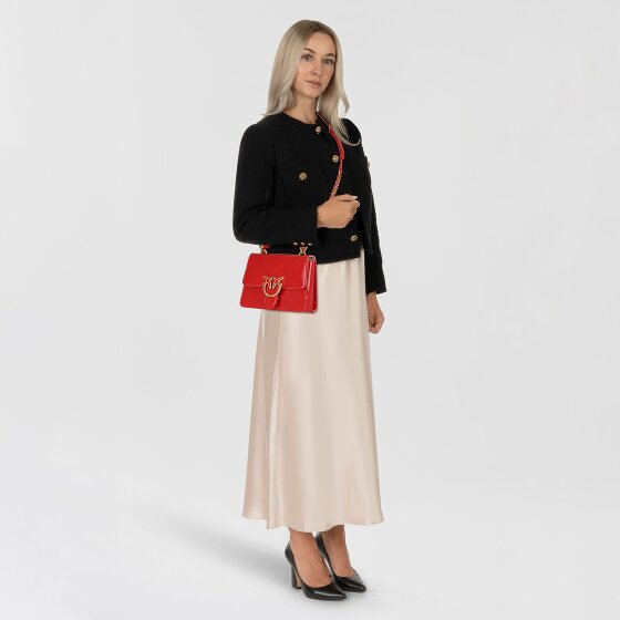 PINKO Love One Mini Bag Handtasche Leder 18 cm