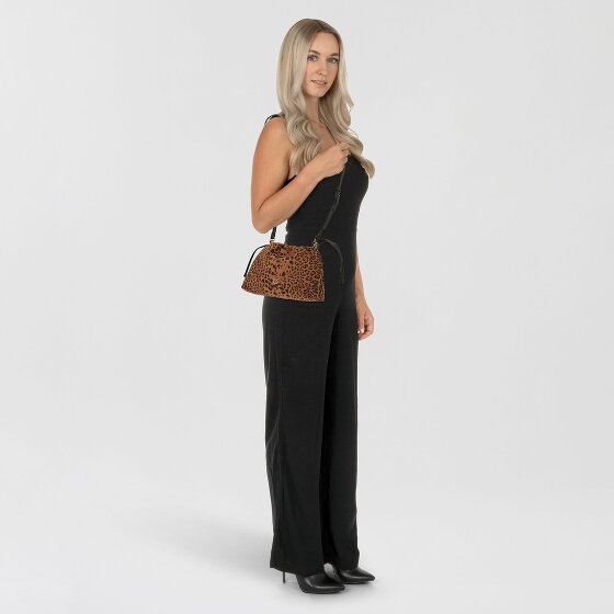 PINKO Mini Clutch Umhängetasche Leder 26 cm